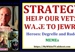 MyWhiteSHOW: STRATEGY Help Our Vets Wake to jewry. Heroes Degrelle and Rudel. Memes.